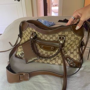 gucci x balenciaga city bag